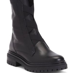 Fabianelli Women Leather Booties Size 8